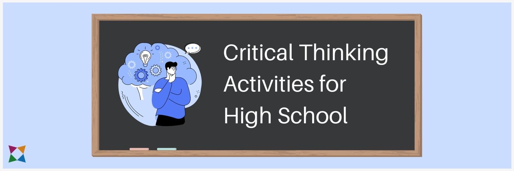 critical thinking in classroom activities